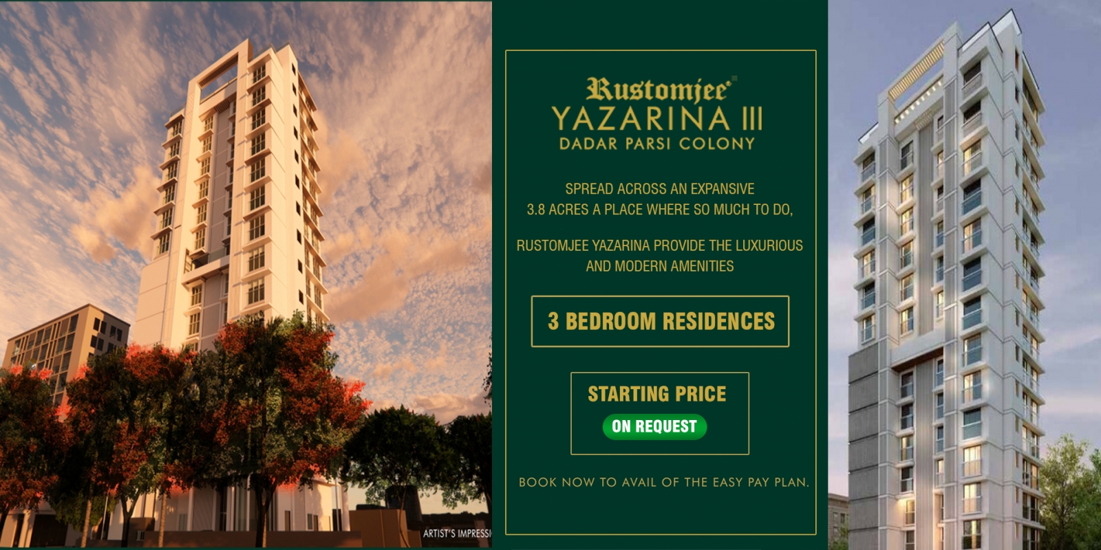 Rustomjee Yazarina Parsi colony dadar east-Rustomjee.jpg